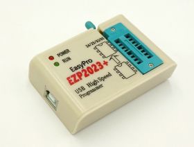 Programator USB szeregowych pamięci SPI Flash i EEPROM EZP2023+ (zestaw)