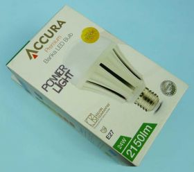 E-27 230V GLOB. 24W=135W WW 3000K 2150lm