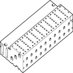 Płyta przyłączeniowa modułowa 10-drogowa M5, M7 Festo