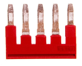 Mostek wtykany 5-biegunowy 6,2mm czerowny FBS 5-6 3030349 /50szt./