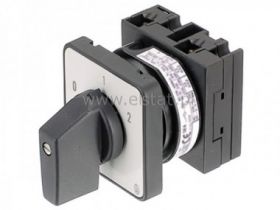 Wyłącznik 20A, 1tor, 1war ( 0-1-2 ) ( 48x48mm )