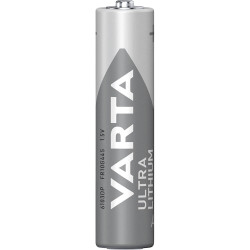 Varta 6103301501 Ultra Lithium AAA Battery 1100mAh 1.5V Lightweight Durable
