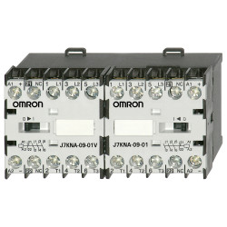 Stycznik 24 V DC Omron styki: 3 4 kW 9 A 3NO J7KNA-09-01R 24D