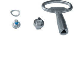 univers Zamek wkładka trójkątna 7mm FZ502 HAGER