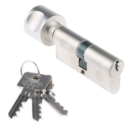 Zamek cylindryczny euro, Mosiądz, Europrofil, 35 x 35 mm, 61mm