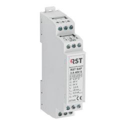 Ogranicznik przepięć do pętli systemów sygnalizacji pożaru D1, RST SAP 3A 48V S 207048