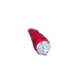 Dioda LED 194HR T10RFLUX W5W 12V czerwona