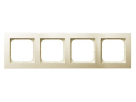 AS Ramka 4 poczwórna ecru R-4G/27 OSPEL