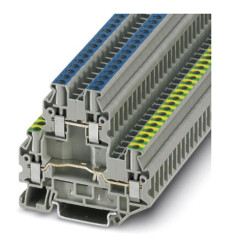 Blok zacisków przelotowych Phoenix Contact poziomy: PodwójnyŚruba UTTB4-PE/N 30A 800 V