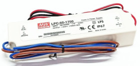 LPC-60-1750 wodoszczelny zasilacz impulsowy do LED 9-34V / 1,75A; IP67