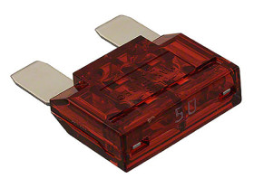 Bezpiecznik samochodowy, 50A kolor Czerwony, Eaton 32V dc