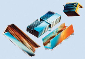 Złącze typu Backplane har-bus HM Series 2mm Pitch 154-pinowe 7-rzędowe Męski, Wtłaczane Terminal Przewlekany HARTING