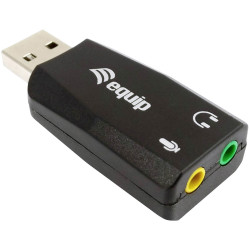 Equip 245320 Sound card external PC Audio &amp; Video enhances sound quality