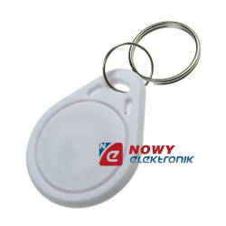 Transponder brelok EM4100 biały klucz S103, 125kHz (4100)