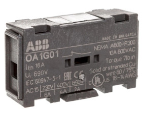 Styk pomocniczy 1NC OA1G01 1SCA022353R4890