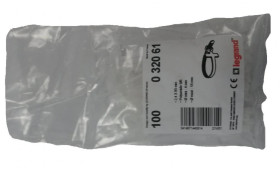 Opaska Colring ząbki wewnętrzne szer. 3,5mm dł.95 bezbarwna (TOREBKA) 032061 /100szt.