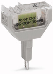 LED module, with red LED (30-65 V) for connection terminal, 2002-880/1000-542
