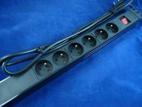 FNS-2306 16A LISTWA RACK 19' 6xGN+WYŁ.