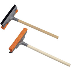 IWH C007125 Holz Window Cleaner 40X20 Cm Sponge Brush Cloth Wipe