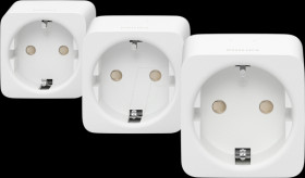 929003050602 Switchable socket outlet, Bluetooth, Zigbee, 3 pieces