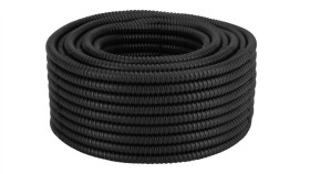 Rura Karbowana Metalowa Peszel Z Pilotem W Powłoce Pvc Fi 14/18 50 M...