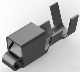 Receptacle, 0.33-0.82 mm², AWG 22-18, crimp connection, tin-plated, 1318912-1