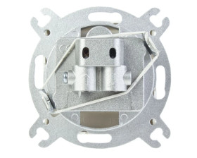 KARO Gniazdo antenowe RTV-SAT końcowe ecru perłowy GPA-SS/m/42