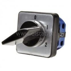 Wyłącznik 20A, 1tor, 1war ( 0-1-2 ) ( 8x48x48mm)