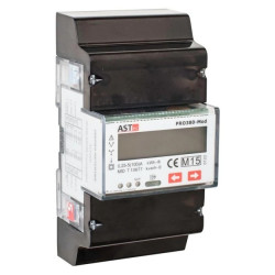 Licznik energii PRO380-Mb pomiar bezpośredni 100A, komunikacja M-Bus, MID DMM-PRO380Mb-010I