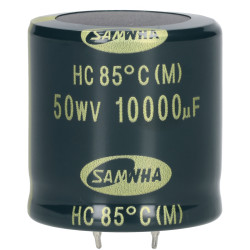 Samwha HC1H109M35035HA 10000uf 50V 85deg Hc Snap-in Capacitor