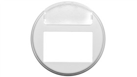 Celiane Plakietka Oświetlenia Przeszkodowego Biała 068051