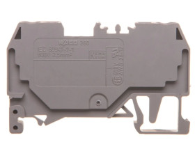 Złączka szynowa 2-przewodowa 2,5mm2 jasnoszara 280-992