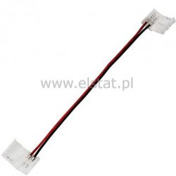 Konektor do taśm LED łącznik 8mm kabel