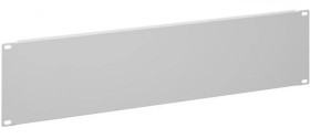 Panel maskujący do szafy RACK 19 3U szary