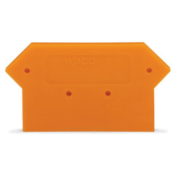 WAGO 284-316 2.5mm End and Intermediate Plate Grey