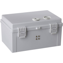 TRU COMPONENTS TC-13474976 Switchboard cabinet ABS Light grey 200x300x160mm