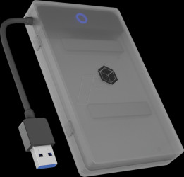 60979 External 2.5-inch HDD/SSD housing, USB 3.0, adapter