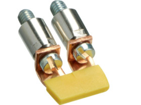 Mostek równoległy 2-polowy do zacisków 6mm2 KWJ04B2 HAGER