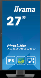 XUB2763QSU-B1 69-cm monitor, QHD, USB, speakers, pivot