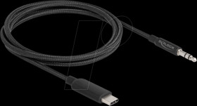 85208 Adapter cable USB-C to jack, stereo cable, 1 m