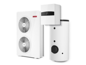 Pompa ciepła typu MONOBLOK 15kW 3F z zasobnikiem C.W.U. 190L NIMBUS FLEX 150 M-T NET R32 3301885 ARISTON