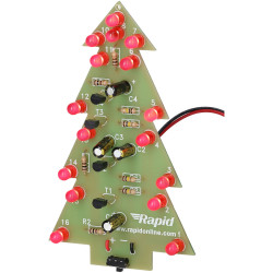 Rapid 70-1000 LED Christmas Tree Project Kit - Red
