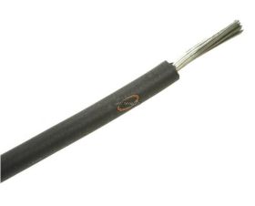 PRZEWÓD SILIKONOWY CZARNY 0.25mm