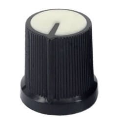 Gałka 1009 czarna/biała