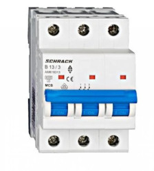 Wyłącznik instalacyjny 6kA, B 13A, 3P Seria AMPARO