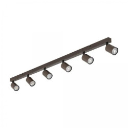 Lampa sufitowa brązowa 127cm 6xGU10 TOP 6183 TK Lighting