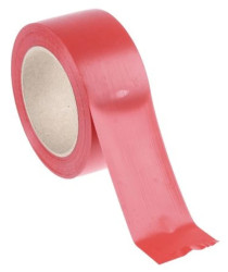 Taśma drogowa kolor: Czerwony, 50mm x 33m, RS PRO