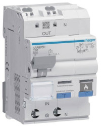 Wyłącznik różnicowoprądowy/automatyczny Hager ARF970D 2 styki 20 A 0.03 A 230 V