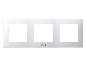 SZAFIR Ramka 3 potrójna do łączników IP-44 biały RH-3Z/00 OSPEL