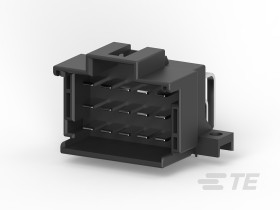 Złącze samochodowe 15-pinowe TE Connectivity 3-rzędowe Męski Płytka drukowana Lutowane Złącze